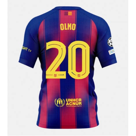 Barcelona Dani Olmo #20 Thuis tenue 2025-26 Korte Mouw Barcelona Dani Olmo #20 Thuis tenue 2025-26 Korte Mouw