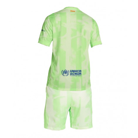 Barcelona Derde tenue Kids 2024-25 Korte Mouw (+ Korte broeken)