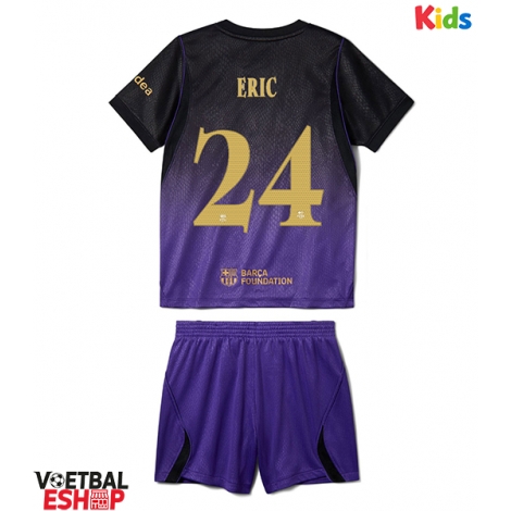 Barcelona Eric Garcia #24 Uit tenue Kids 2026-27 Korte Mouw (+ Korte broeken)