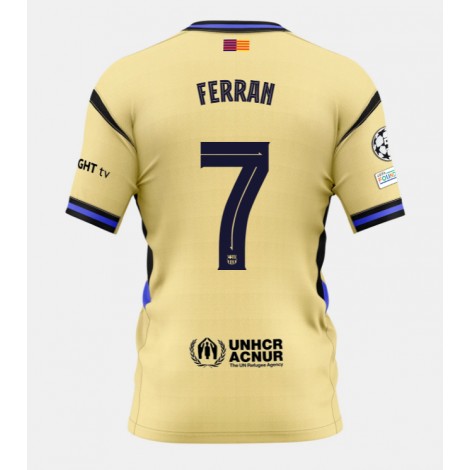 Barcelona Ferran Torres #7 Uit tenue 2025-26 Korte Mouw Barcelona Ferran Torres #7 Uit tenue 2025-26 Korte Mouw