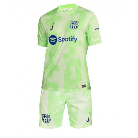 Barcelona Jules Kounde #23 Derde tenue Kids 2024-25 Korte Mouw (+ Korte broeken)