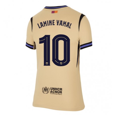 Barcelona Lamine Yamal #10 Uit tenue Dames 2025-26 Korte Mouw Barcelona Lamine Yamal #10 Uit tenue Dames 2025-26 Korte Mouw