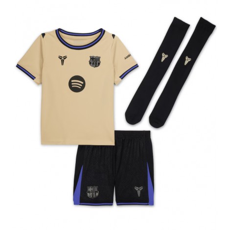 Barcelona Pau Cubarsi #5 Uit tenue Kids 2025-26 Korte Mouw (+ Korte broeken)