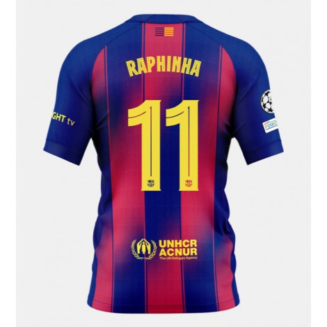 Barcelona Raphinha Belloli #11 Thuis tenue 2025-26 Korte Mouw Barcelona Raphinha Belloli #11 Thuis tenue 2025-26 Korte Mouw