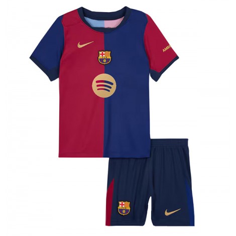 Barcelona Robert Lewandowski #9 Thuis tenue Kids 2024-25 Korte Mouw (+ Korte broeken)