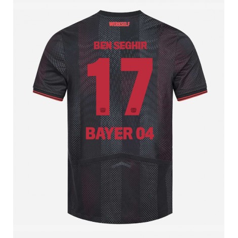 Bayer Leverkusen Eliesse Ben Seghir #17 Thuis tenue 2025-26 Korte Mouw Bayer Leverkusen Eliesse Ben Seghir #17 Thuis tenue 2025-26 Korte Mouw