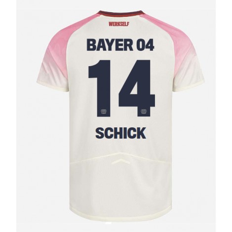 Bayer Leverkusen Patrik Schick #14 Uit tenue 2025-26 Korte Mouw Bayer Leverkusen Patrik Schick #14 Uit tenue 2025-26 Korte Mouw