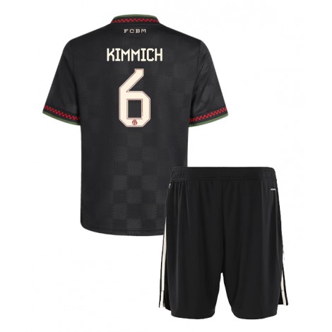 Bayern Munich Joshua Kimmich #6 Derde tenue Kids 2025-26 Korte Mouw (+ Korte broeken)