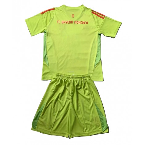 Bayern Munich Keeper Thuis tenue Kids 2024-25 Korte Mouw (+ Korte broeken)