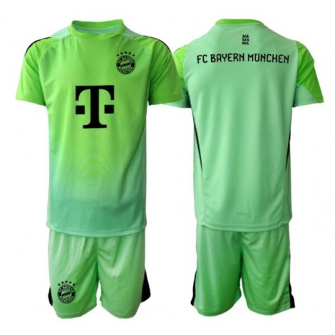 Bayern Munich Keeper Thuis tenue Kids 2025-26 Korte Mouw (+ Korte broeken)
