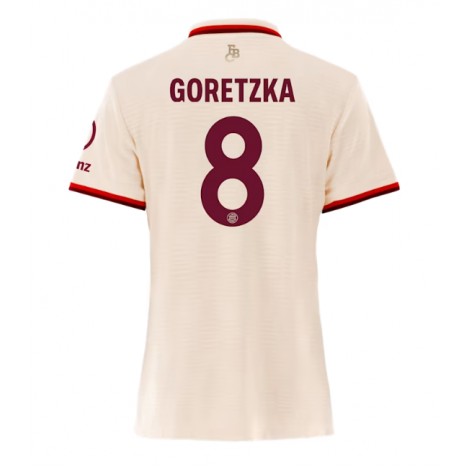 Bayern Munich Leon Goretzka #8 Derde tenue Dames 2024-25 Korte Mouw