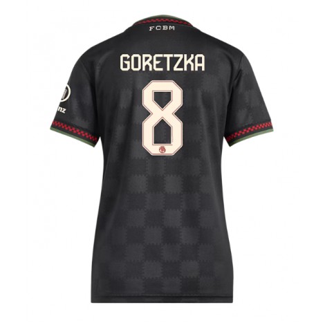 Bayern Munich Leon Goretzka #8 Derde tenue Dames 2025-26 Korte Mouw