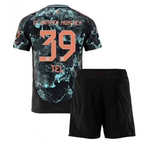 Bayern Munich Mathys Tel #39 Uit tenue Kids 2024-25 Korte Mouw (+ Korte broeken)