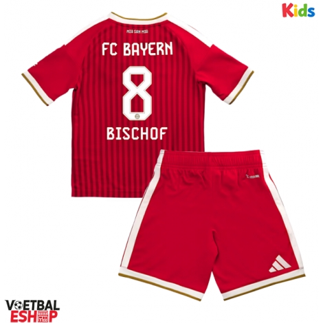 Bayern Munich Tom Bischof #8 Thuis tenue Kids 2026-27 Korte Mouw (+ Korte broeken)