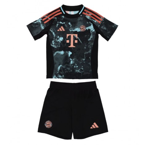 Bayern Munich Uit tenue Kids 2024-25 Korte Mouw (+ Korte broeken)