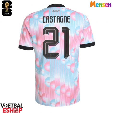 België Timothy Castagne #21 Uit tenue WK 2026 Korte Mouw