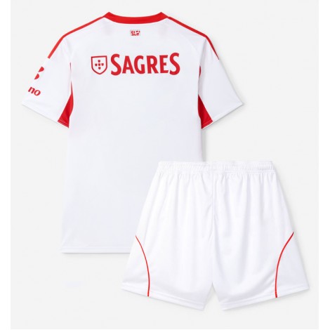 Benfica Derde tenue Kids 2025-26 Korte Mouw (+ Korte broeken)