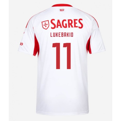 Benfica Dodi Lukebakio #11 Derde tenue 2025-26 Korte Mouw Benfica Dodi Lukebakio #11 Derde tenue 2025-26 Korte Mouw