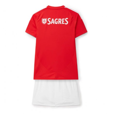 Benfica Thuis tenue Kids 2024-25 Korte Mouw (+ Korte broeken)