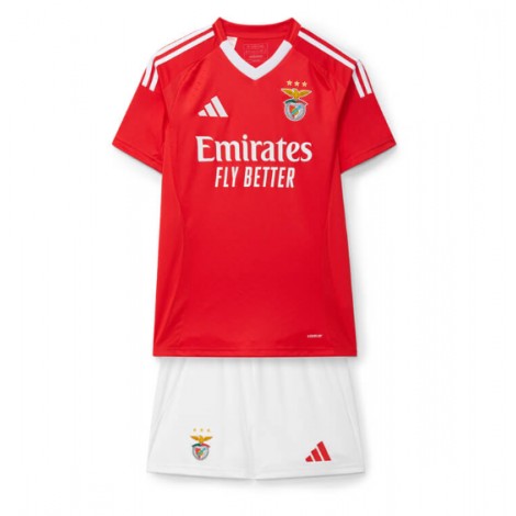 Benfica Thuis tenue Kids 2024-25 Korte Mouw (+ Korte broeken)