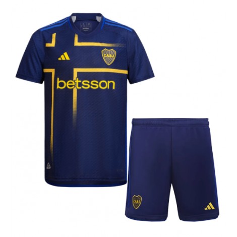 Boca Juniors Derde tenue Kids 2024-25 Korte Mouw (+ Korte broeken)