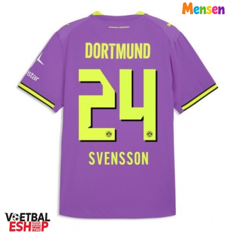 Borussia Dortmund Daniel Svensson #24 Derde tenue 2026-27 Korte Mouw