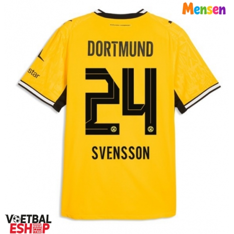 Borussia Dortmund Daniel Svensson #24 Thuis tenue 2026-27 Korte Mouw