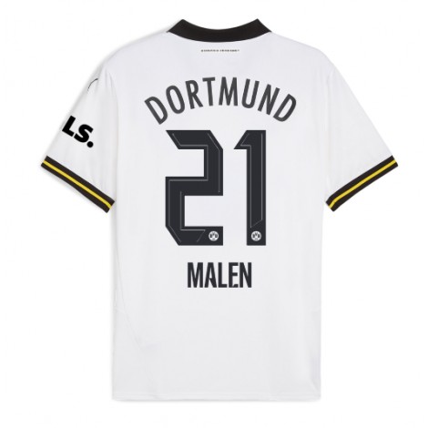 Borussia Dortmund Donyell Malen #21 Derde tenue 2024-25 Korte Mouw