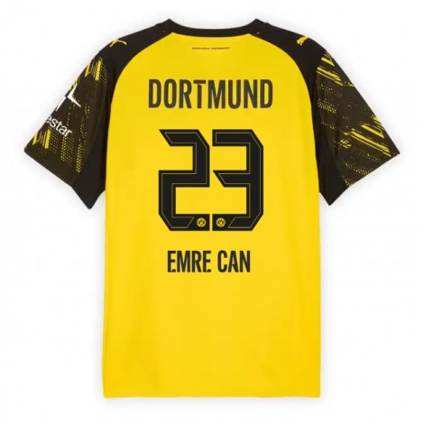 Borussia Dortmund Emre Can #23 Thuis tenue 2025-26 Korte Mouw