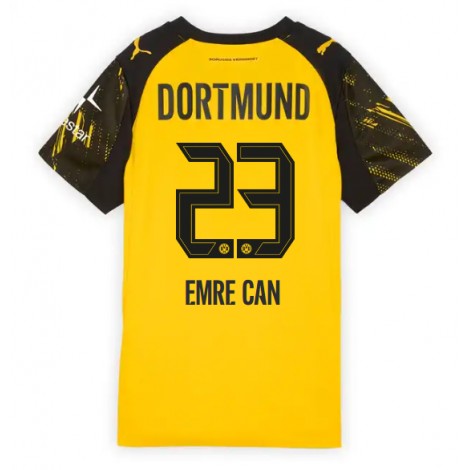 Borussia Dortmund Emre Can #23 Thuis tenue Dames 2025-26 Korte Mouw