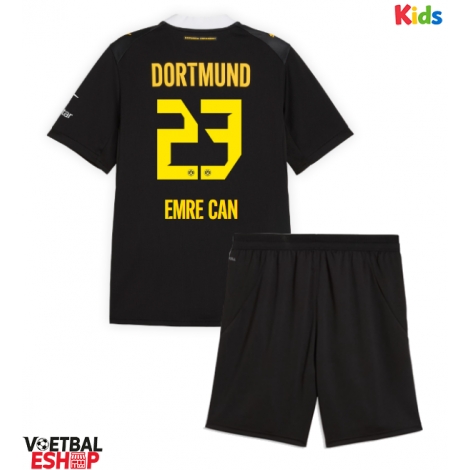 Borussia Dortmund Emre Can #23 Uit tenue Kids 2026-27 Korte Mouw (+ Korte broeken)