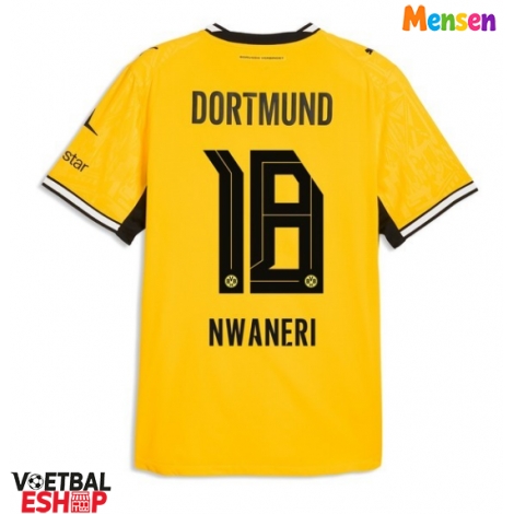Borussia Dortmund Ethan Nwaneri #18 Thuis tenue 2026-27 Korte Mouw
