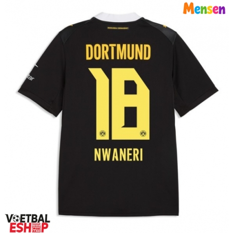 Borussia Dortmund Ethan Nwaneri #18 Uit tenue 2026-27 Korte Mouw