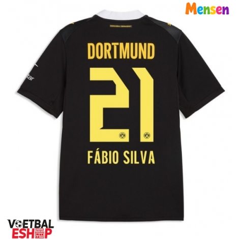Borussia Dortmund Fabio Silva #21 Uit tenue 2026-27 Korte Mouw