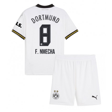 Borussia Dortmund Felix Nmecha #8 Derde tenue Kids 2024-25 Korte Mouw (+ Korte broeken)