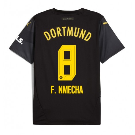 Borussia Dortmund Felix Nmecha #8 Uit tenue 2024-25 Korte Mouw