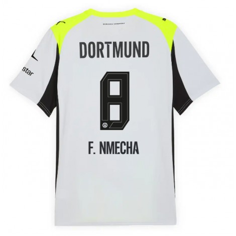 Borussia Dortmund Felix Nmecha #8 Uit tenue 2025-26 Korte Mouw