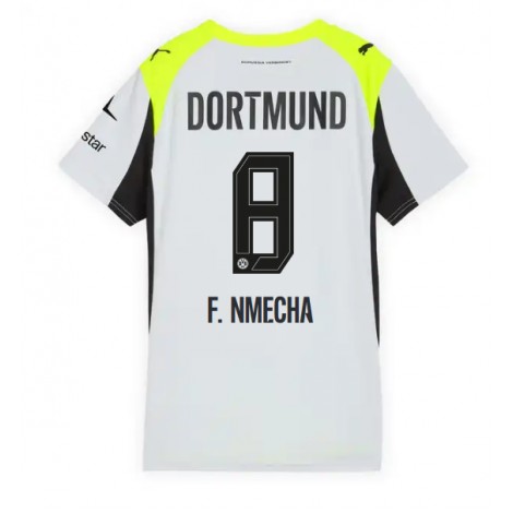 Borussia Dortmund Felix Nmecha #8 Uit tenue Dames 2025-26 Korte Mouw