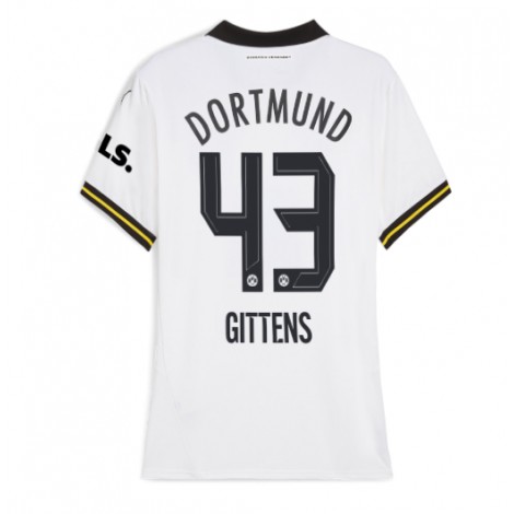 Borussia Dortmund Jamie Bynoe-Gittens #43 Derde tenue Dames 2024-25 Korte Mouw