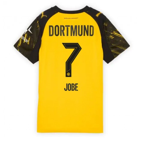 Borussia Dortmund Jobe Bellingham #7 Thuis tenue Dames 2025-26 Korte Mouw