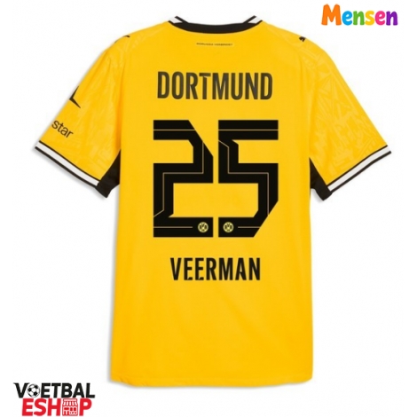 Borussia Dortmund Joey Veerman #25 Thuis tenue 2026-27 Korte Mouw