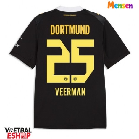 Borussia Dortmund Joey Veerman #25 Uit tenue 2026-27 Korte Mouw