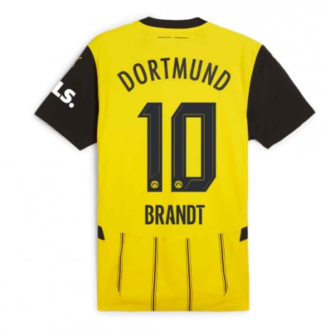 Borussia Dortmund Julian Brandt #10 Thuis tenue 2024-25 Korte Mouw