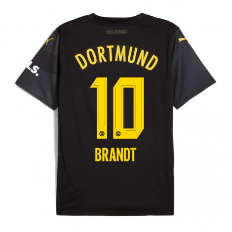 Borussia Dortmund Julian Brandt #10 Uit tenue 2024-25 Korte Mouw