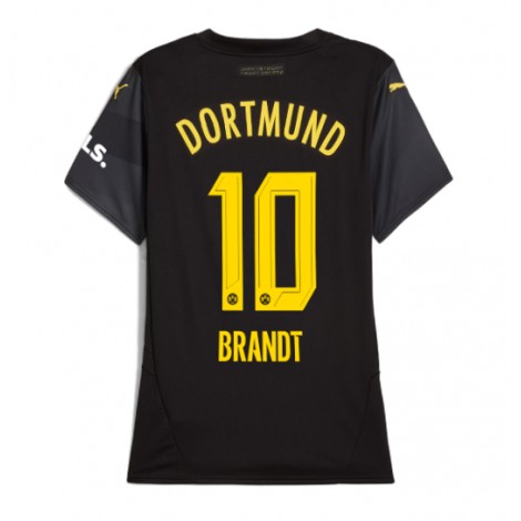 Borussia Dortmund Julian Brandt #10 Uit tenue Dames 2024-25 Korte Mouw