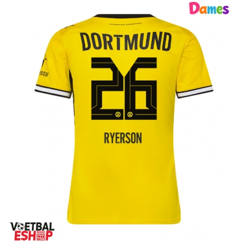 Borussia Dortmund Julian Ryerson #26 Thuis tenue Dames 2026-27 Korte Mouw