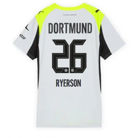 Borussia Dortmund Julian Ryerson #26 Uit tenue Dames 2025-26 Korte Mouw