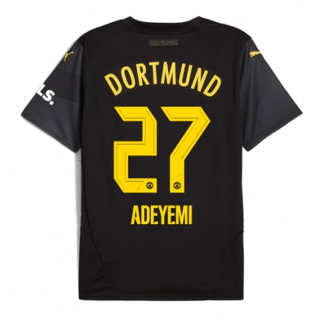 Borussia Dortmund Karim Adeyemi #27 Uit tenue 2024-25 Korte Mouw