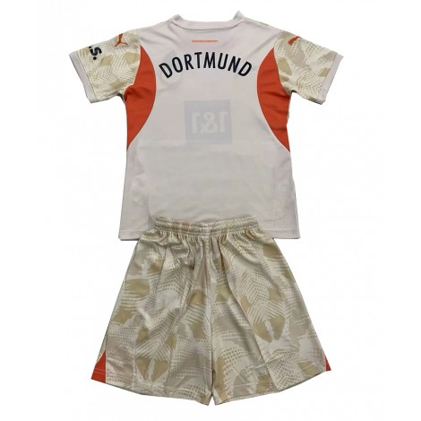 Borussia Dortmund Keeper Thuis tenue Kids 2024-25 Korte Mouw (+ Korte broeken)