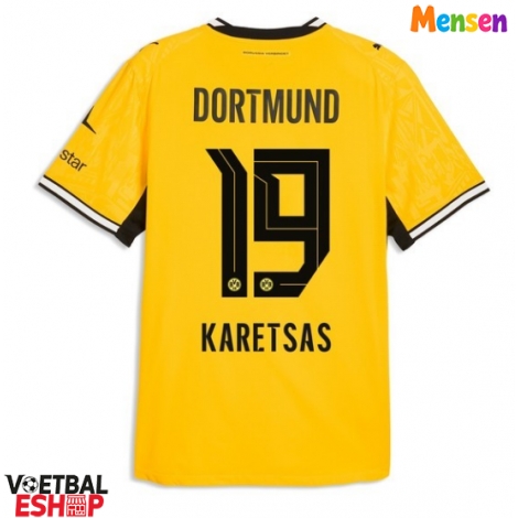 Borussia Dortmund Konstantinos Karetsas #19 Thuis tenue 2026-27 Korte Mouw
